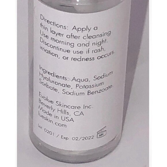 Evolue Lue By Jean Seo Balance Hydrating and Calming Serum 1 fl New No Box - Picture 3 of 5